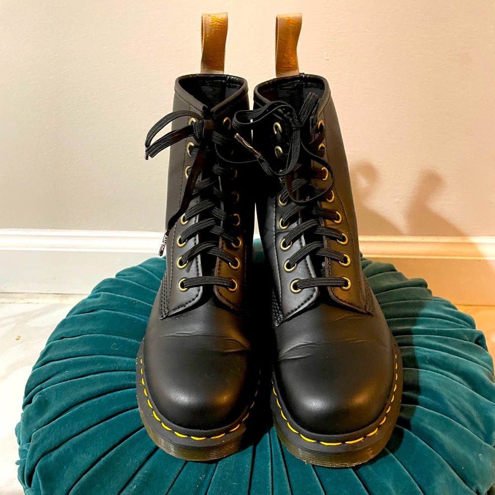 Vegan Dr. Martens Boots - LIKE NEW!